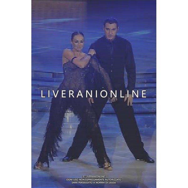 Roma - 14/01/2012 - Auditorium Rai - Trasmissione TV \' Ballando con le stelle \' - nella foto: Bobo Vieri e Natalia Titova å© Fabrizio Corradetti - Ag. Aldo Liverani sas