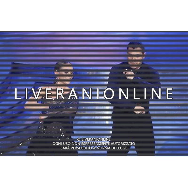 Roma - 14/01/2012 - Auditorium Rai - Trasmissione TV \' Ballando con le stelle \' - nella foto: Bobo Vieri e Natalia Titova å© Fabrizio Corradetti - Ag. Aldo Liverani sas