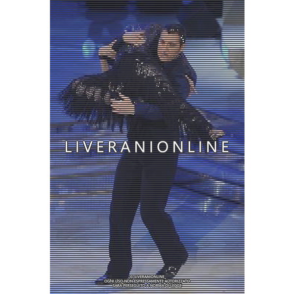 Roma - 14/01/2012 - Auditorium Rai - Trasmissione TV \' Ballando con le stelle \' - nella foto: Bobo Vieri e Natalia Titova å© Fabrizio Corradetti - Ag. Aldo Liverani sas