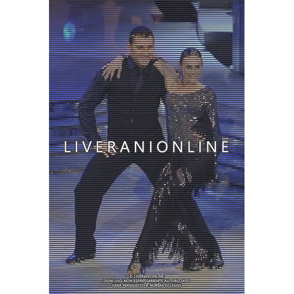 Roma - 14/01/2012 - Auditorium Rai - Trasmissione TV \' Ballando con le stelle \' - nella foto: Bobo Vieri e Natalia Titova å© Fabrizio Corradetti - Ag. Aldo Liverani sas