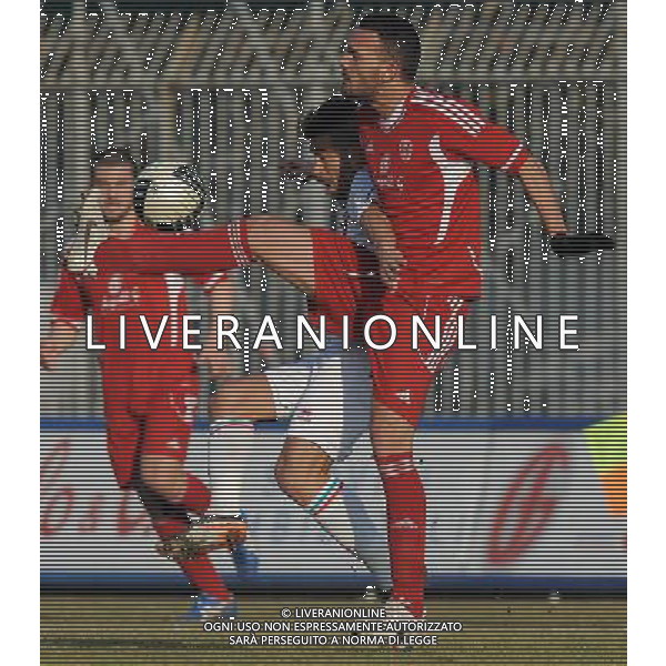 Lega Pro 1Â° Divisione Girone A 2011/2012 19Â°Giornata Monza - 15.01.2012 Monza-Reggiana Nella Foto:palumbo-viapiana /Ph.Vitez-Ag. Aldo Liverani