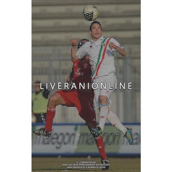 Lega Pro 1Â° Divisione Girone A 2011/2012 19Â°Giornata Monza - 15.01.2012 Monza-Reggiana Nella Foto:viapiana-biso /Ph.Vitez-Ag. Aldo Liverani