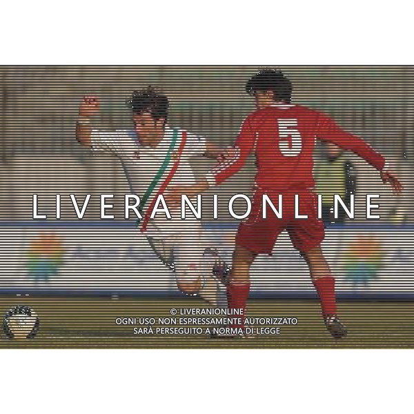 Lega Pro 1Â° Divisione Girone A 2011/2012 19Â°Giornata Monza - 15.01.2012 Monza-Reggiana Nella Foto:fallo del rigore di boscaro su rossi /Ph.Vitez-Ag. Aldo Liverani
