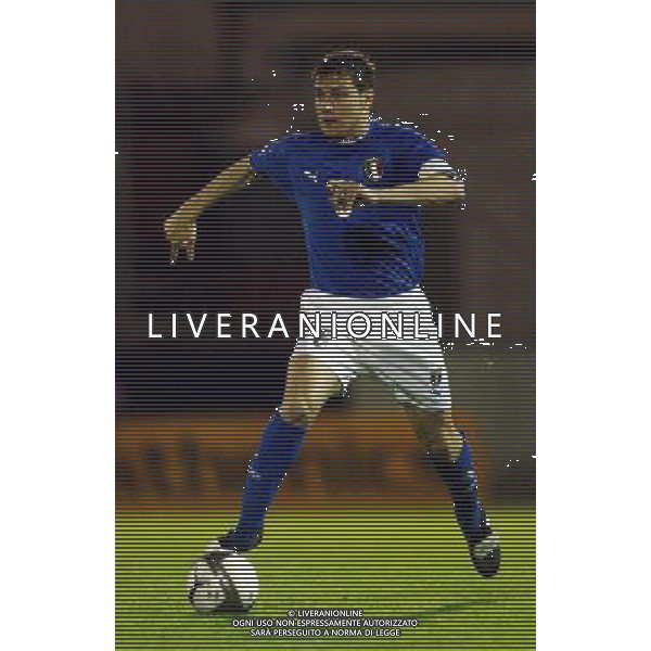 UNDER 21 CALCIO 2003 NELLA FOTO BRIGHI MATTEO FOTO ALDO LIVERANI