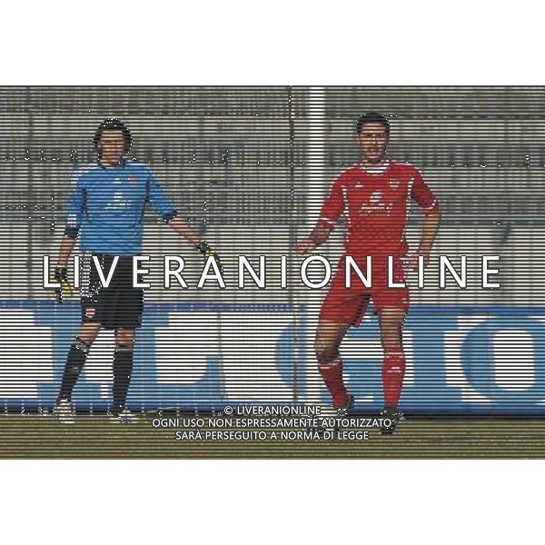Lega Pro 1¡ Divisione Girone A 2011/2012 19¡Giornata Monza - 15.01.2012 Monza-Reggiana Nella Foto:Cattaneo Davide-Castelli Paolo /Ph.Vitez-Ag. Aldo Liverani