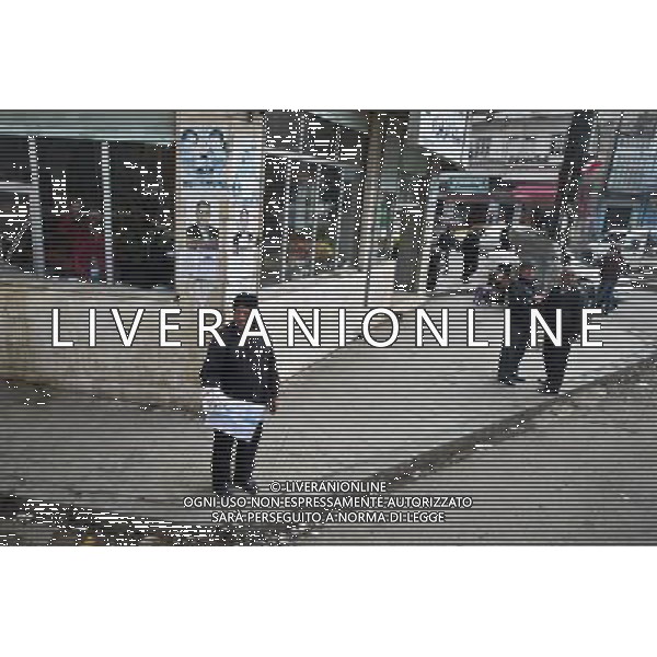 (120117) HOMS, Jan. 17, 2012 () A man sells lottery tickets in the street in Homs, Syria, Jan. 16, 2012. A group of foreign journalists led by Syrian news authority entered Homs on Monday, five days after a group of foreign journalists were attacked by terrorists in the city. (/Li Muzi) (djj) ©PHOTOSHOT/ALDO LIVERANI SAS - ITALY ONLY -