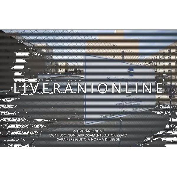 New York State Brownfield Cleanup of a closed gas station in the New York neighborhood of Harlem on Monday, January 16, 2012. ©photoshot/AG ALDO LIVERANI SAS - ITALY ONLY