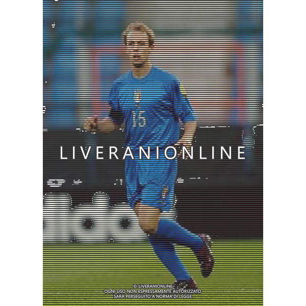 CAMPIONATO EUROPEO UNDER 21 29/05/2004 ITALIA-SERBIA NELLA FOTO DONADEL MARCO AGENZIA ALDO LIVERANI