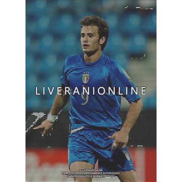 CAMPIONATO EUROPEO UNDER 21 29/05/2004 ITALIA-SERBIA NELLA FOTO GILARDINO ALBERTO AGENZIA ALDO LIVERANI