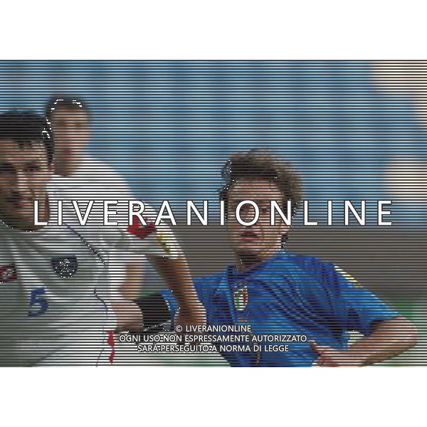 CAMPIONATO EUROPEO UNDER 21 29/05/2004 ITALIA-SERBIA NELLA FOTO GILARDINO ALBERTO AGENZIA ALDO LIVERANI