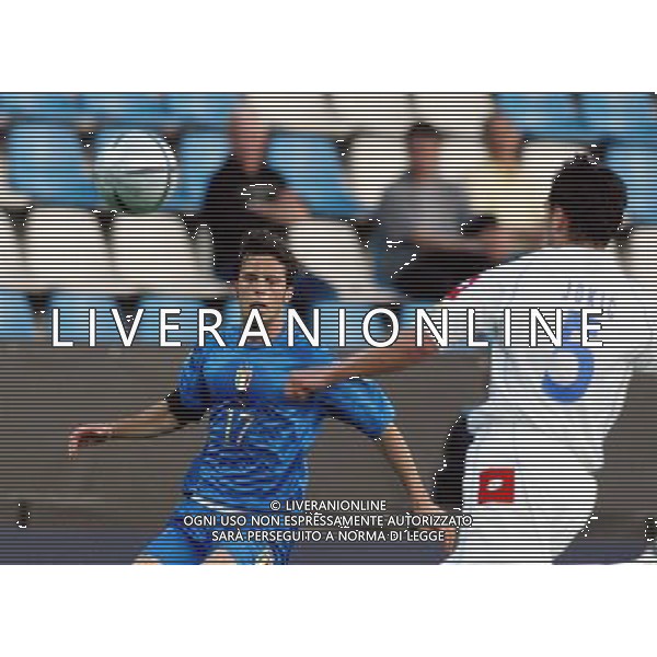 CAMPIONATO EUROPEO UNDER 21 29/05/2004 ITALIA-SERBIA NELLA FOTO MESTO GIANDOMENICO AGENZIA ALDO LIVERANI