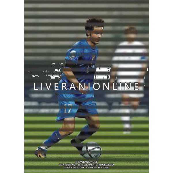 CAMPIONATO EUROPEO UNDER 21 29/05/2004 ITALIA-SERBIA NELLA FOTO MESTO GIANDOMENICO AGENZIA ALDO LIVERANI