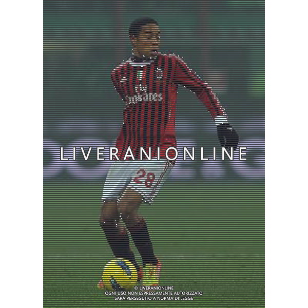 Coppa Italia TIM Cup 2011/2012 Ottavi di Finale Milano - 18.01.2012 Milan-Novara Nella Foto:Urby Emanuelson /Ph.Vitez-Ag. Aldo Liverani