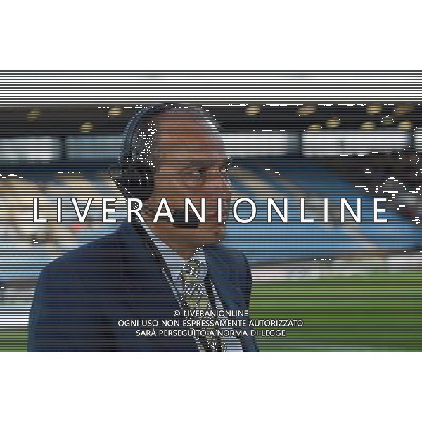 CAMPIONATO EUROPEO UNDER 21 29/05/2004 ITALIA-SERBIA NELLA FOTO PARIS CARLO TELECRONISTA AGENZIA ALDO LIVERANI