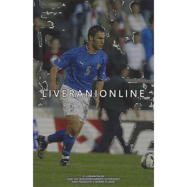 UNDER 21 CALCIO 2003 NELLA FOTO CANNAVARO PAOLO FOTO ALDO LIVERANI
