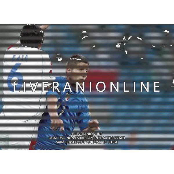 CAMPIONATO EUROPEO UNDER 21 29/05/2004 ITALIA-SERBIA NELLA FOTO SCULLI GIUSEPPE AGENZIA ALDO LIVERANI