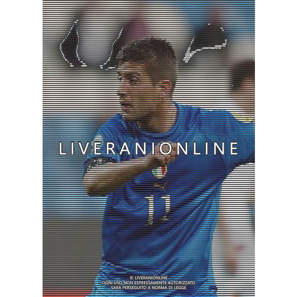 CAMPIONATO EUROPEO UNDER 21 29/05/2004 ITALIA-SERBIA NELLA FOTO SCULLI GIUSEPPE AGENZIA ALDO LIVERANI