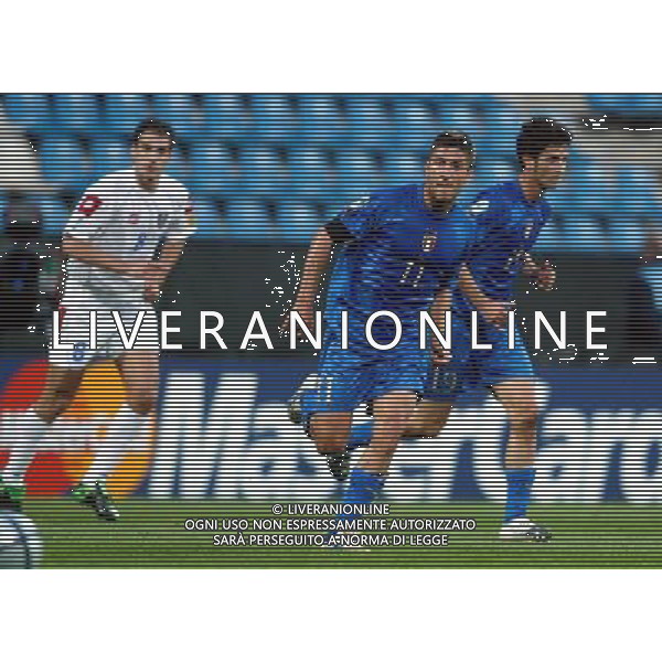 CAMPIONATO EUROPEO UNDER 21 29/05/2004 ITALIA-SERBIA NELLA FOTO SCULLI GIUSEPPE AGENZIA ALDO LIVERANI