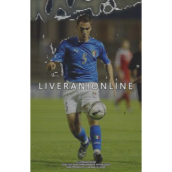 UNDER 21 CALCIO 2003 NELLA FOTO CANNAVARO PAOLO FOTO ALDO LIVERANI