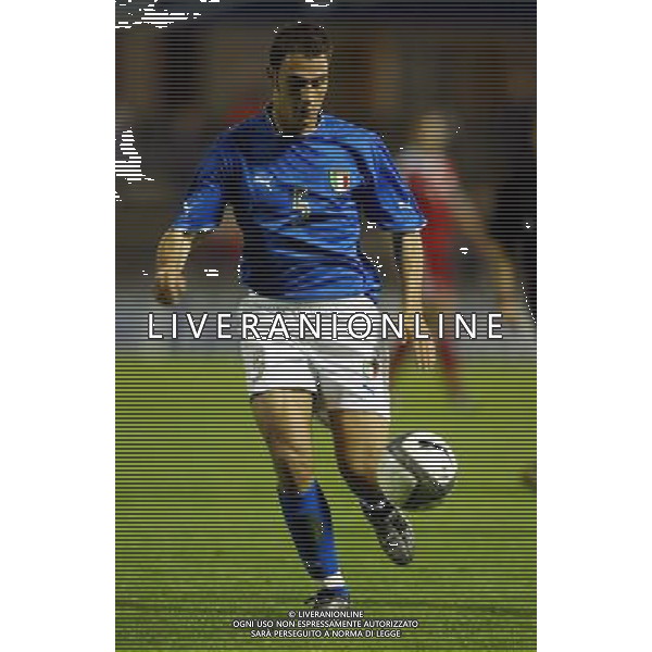 UNDER 21 CALCIO 2003 NELLA FOTO CANNAVARO PAOLO FOTO ALDO LIVERANI
