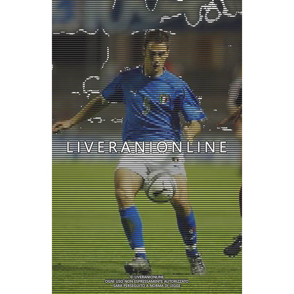UNDER 21 CALCIO 2003 NELLA FOTO CANNAVARO PAOLO FOTO ALDO LIVERANI