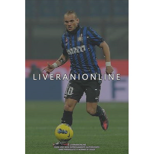 Coppa Italia TIM Cup 2011/2012 Ottavi di Finale Milano - 19.01.2012 Inter-Genoa Nella Foto:sneijder wesley /Ph.Vitez-Ag. Aldo Liverani