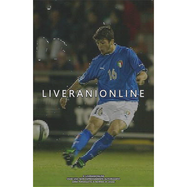 UNDER 21 CALCIO 2003 NELLA FOTO DONATI MASSIMO FOTO ALDO LIVERANI