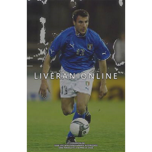 UNDER 21 CALCIO 2003 NELLA FOTO FERRI MICHELE FOTO ALDO LIVERANI