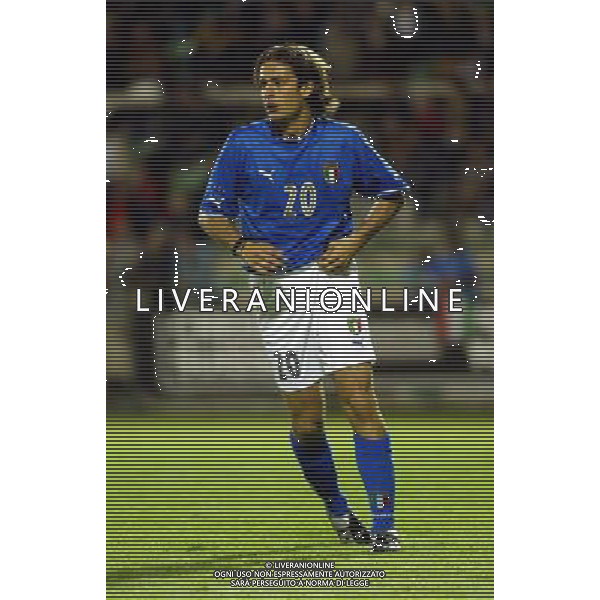 UNDER 21 CALCIO 2003 NELLA FOTO GILARDINO ALBERTO FOTO ALDO LIVERANI