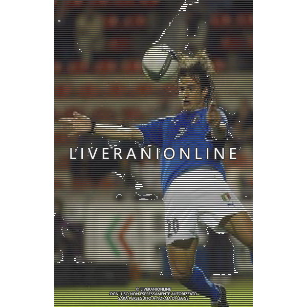 UNDER 21 CALCIO 2003 NELLA FOTO GILARDINO ALBERTO FOTO ALDO LIVERANI