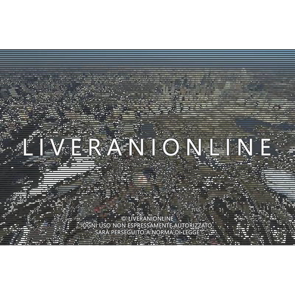 (120122) -- BEIJING, Jan. 22, 2012 () -- Aerial photo taken on Jan. 22, 2012, a day before the Chinese Lunar New Year, shows the Chaoyang Park and its surroundings in Beijing, capital of China. (/Yang Guang) (lmm) ©photoshot/Agenzia Aldo Liverani Sas - ITALY ONLY - Veduta panoramica aerea delle zone circostanti la citta\' di Pechino, capitale della Cina. 22 gennaio 2012