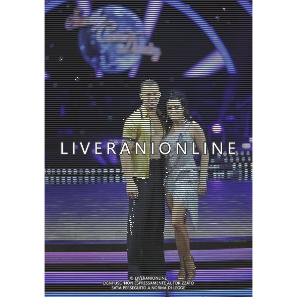 Strictly Come Dancing\' Live Tour - Photocall Artem Chigvintsev , Nancy Dell\'Olio at the NIA birmingham for the Strictly Come Dancing\' Live Tour - Photocall 19.01.12 - © Brian Jordan - retna - photoshot - ag. aldo liverani sas italy only BIRMINGHAM - Photocall dello show tv inglese: \' Strictly come dancing 2012\' Format inglese di Ballando con le stelle