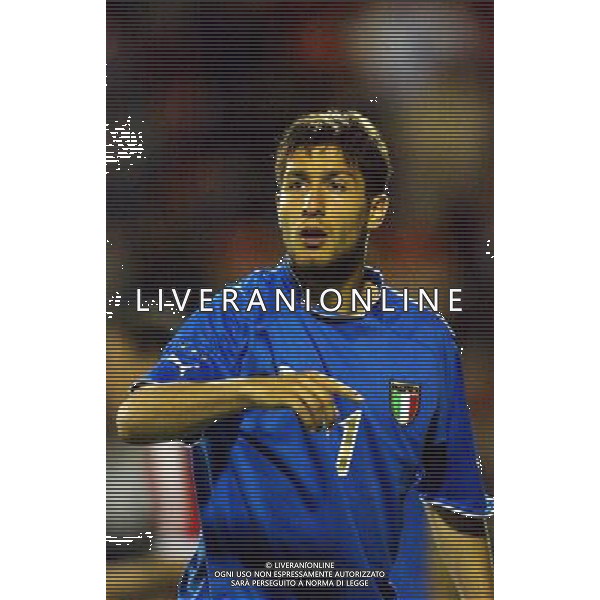 UNDER 21 CALCIO 2003 NELLA FOTO SCULLI GIUSEPPE FOTO ALDO LIVERANI