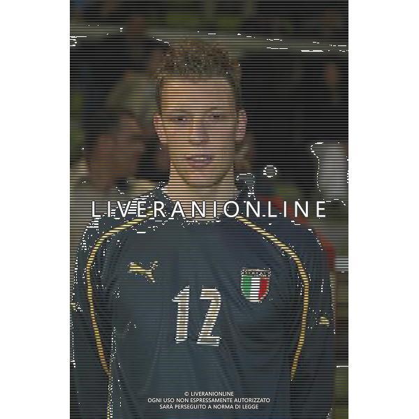 UNDER 21 CALCIO 2003 NELLA FOTO AGLIARDI FEDERICO FOTO ALDO LIVERANI