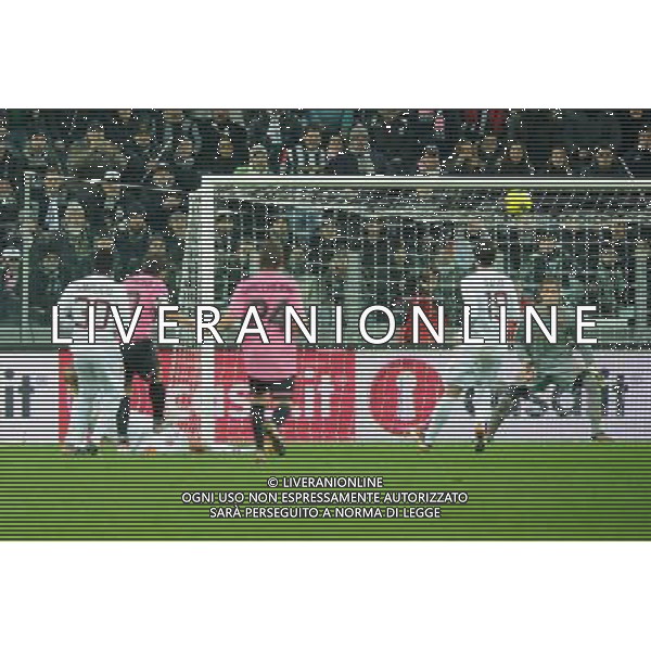 Coppa Italia TIM - Quarti di finale Torino 24-01-2012 Juventus - Roma nella foto: alessandro Del Piero segna il 2 a 0 per la Juve foto Roberto Garavaglia - ag. Aldo Liverani sas