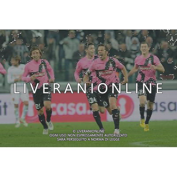 Coppa Italia TIM - Quarti di finale Torino 24-01-2012 Juventus - Roma nella foto:alessandro Del Piero segna il 2 a 0 per la Juve foto Roberto Garavaglia - ag. Aldo Liverani sas