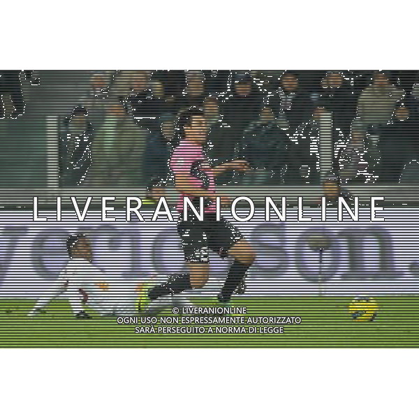 Coppa Italia TIM - Quarti di finale Torino 24-01-2012 Juventus - Roma nella foto: fallo su Estigarribia foto Roberto Garavaglia - ag. Aldo Liverani sas