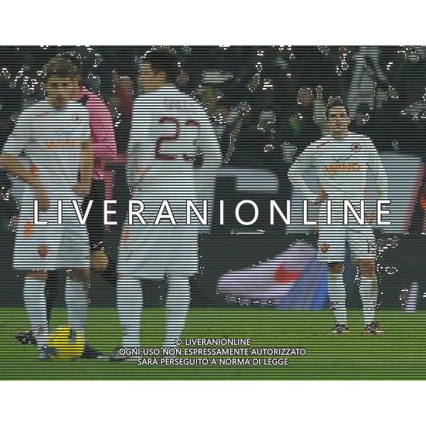 Coppa Italia TIM Cup 2011/2012 Quarti di Finale Torino - 24.01.2012 Juventus-Roma Nella Foto:delusione roma /Ph.Vitez-Ag. Aldo Liverani