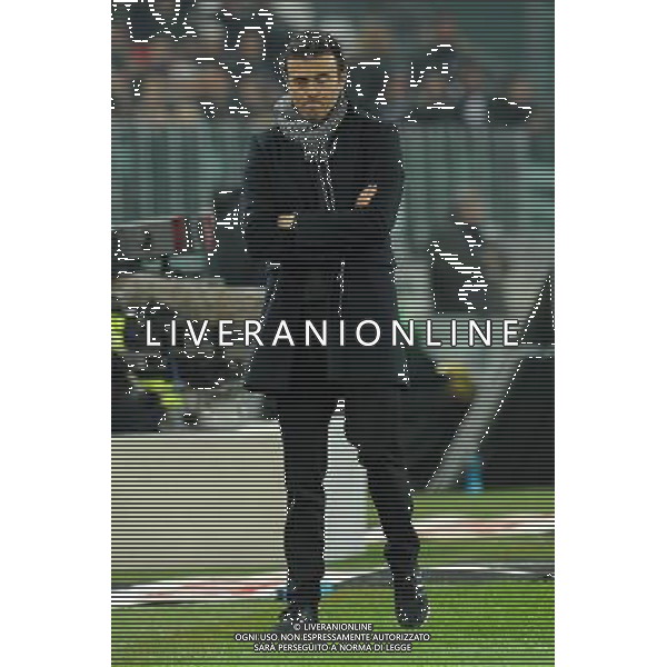 Coppa Italia TIM - Quarti di finale Torino 24-01-2012 Juventus - Roma nella foto: Luis Enrique Martinez Garcia allenatore della Roma foto Roberto Garavaglia - ag. Aldo Liverani sas