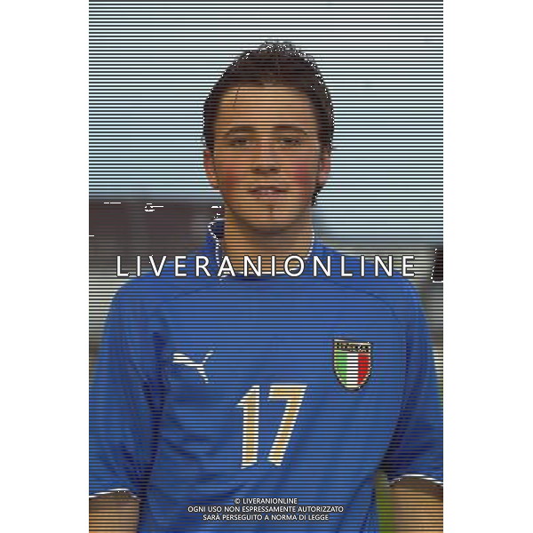 UNDER 21 CALCIO 2003 NELLA FOTO GATTI FABIO FOTO ALDO LIVERANI