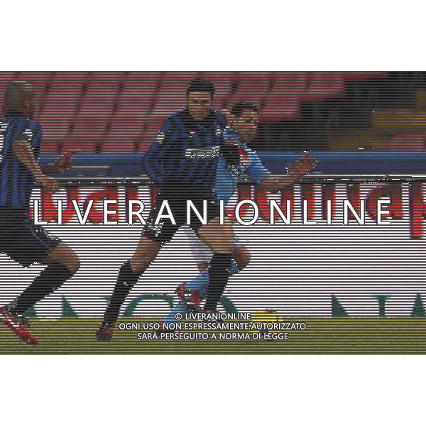 NAPOLI - INTER COPPA ITALIA TIM CUP 25/01/2012 NELLA FOTO: JAVIER ZANETTI, GARGANO WALTER ©MOSCA/AGENZIA ALDO LIVERANI SAS