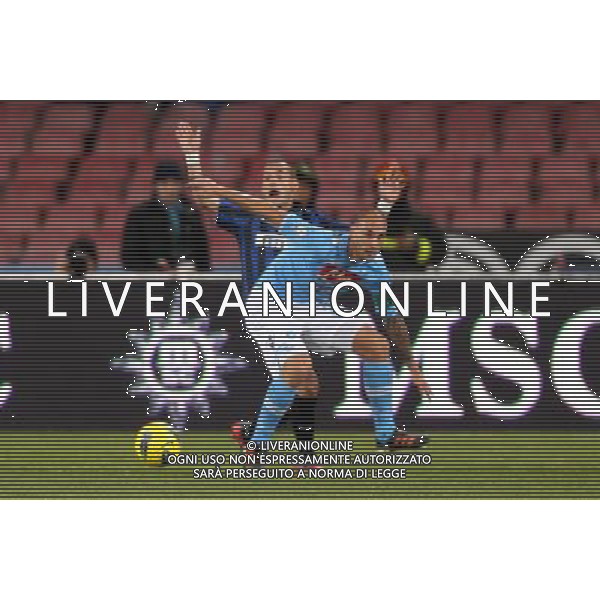 NAPOLI - INTER COPPA ITALIA TIM CUP 25/01/2012 NELLA FOTO: PAOLO CANNAVARO, SNEIJDER ©MOSCA/AGENZIA ALDO LIVERANI SAS