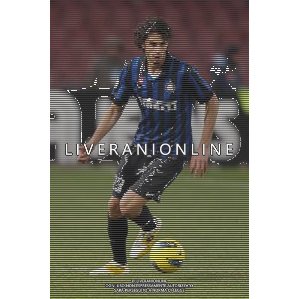 NAPOLI-INTER COPPA ITALIA TIM 25/01/2012 NELLA FOTO ANDREA RANOCCHIA FOTO MOSCA PIETRO-AG ALDO LIVERANI S A S