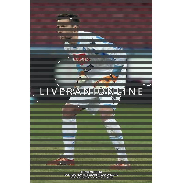 NAPOLI-INTER COPPA ITALIA TIM 25/01/2012 NELLA FOTO MORGAN DE SANCTIS FOTO MOSCA PIETRO-AG ALDO LIVERANI S A S