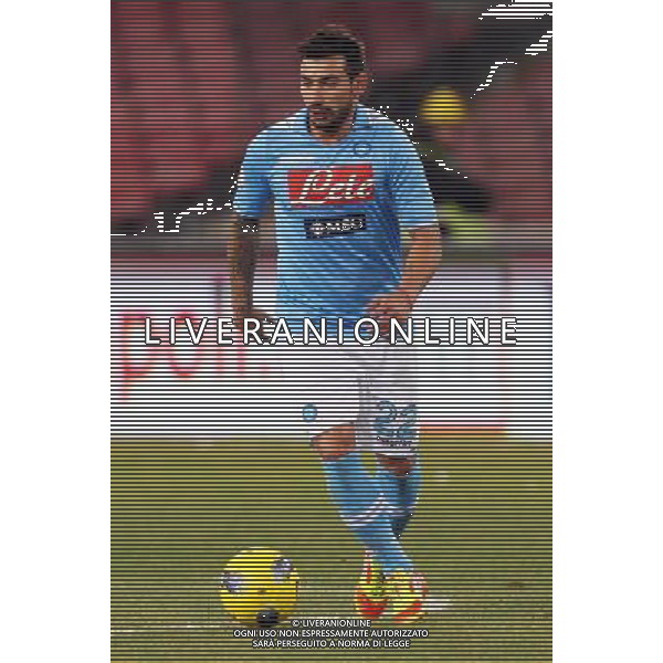 NAPOLI-INTER COPPA ITALIA TIM 25/01/2012 NELLA FOTO EZEQUEL LAVEZZI FOTO MOSCA PIETRO-AG ALDO LIVERANI S A S