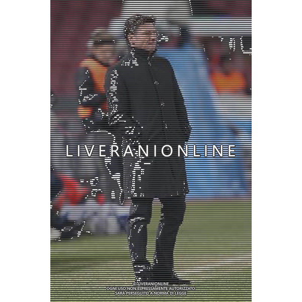 NAPOLI-INTER COPPA ITALIA TIM 25/01/2012 NELLA FOTO MAZZARRI WALTER FOTO MOSCA PIETRO-AG ALDO LIVERANI S A S