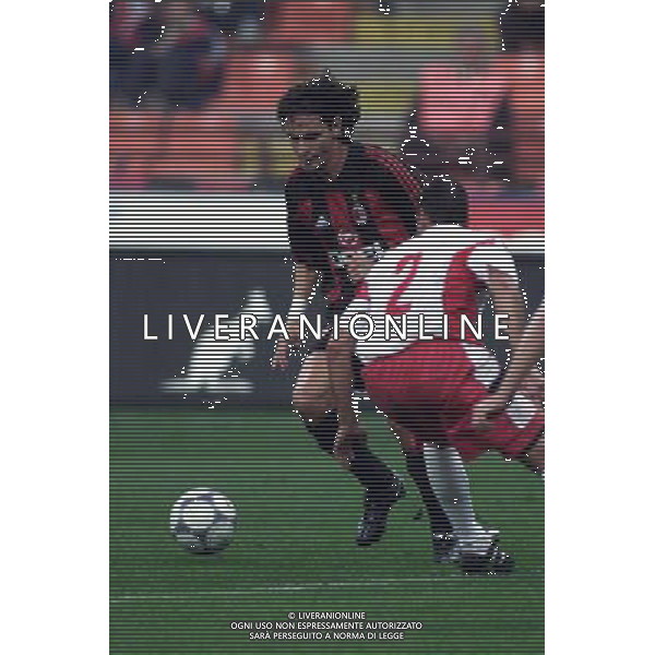 MILANO, 18-10-2001 DFP/MARCO LUSSOSO MILAN-CSKA SOFIA (COPPA UEFA): FILIPPO INZAGHI AG ALDO LIVERANI S A S