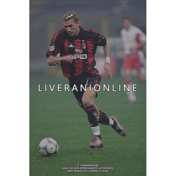 MILANO, 18-10-2001 DFP/MARCO LUSSOSO MILAN-CSKA SOFIA (COPPA UEFA): ANDRIY SHEVCHENKO AG ALDO LIVERANI S A S