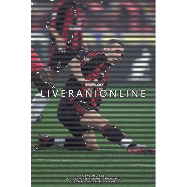MILANO, 18-10-2001 DFP/MARCO LUSSOSO MILAN-CSKA SOFIA (COPPA UEFA): ANDRIY SHEVCHENKO AG ALDO LIVERANI S A S