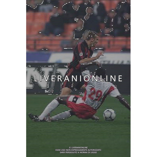 MILANO, 18-10-2001 DFP/MARCO LUSSOSO MILAN-CSKA SOFIA (COPPA UEFA): ANDRIY SHEVCHENKO AG ALDO LIVERANI S A S